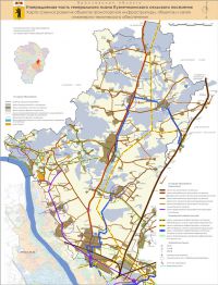 Карта (схема) развития объектов транспортной инфраструктуры, объектов и сетей инженерно-технического обеспечения